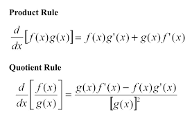 Maybe you would like to learn more about one of these? Quotient And Product Rule Formula Examples