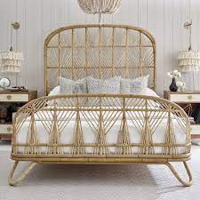Selamat Justina Blakeney Ara Bed Queen In Stock Now Candelabra Inc Rattan Bed Bedroom Furniture Furniture