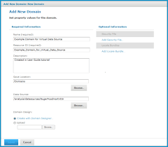 Example Of Creating A Domain Using A Virtual Data Source Jaspersoft Community