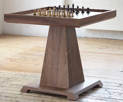 Contemporary Chess Table Residential Volta William Yeoward Chess Table Table Games Table