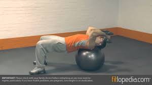 Lying triceps extensions, also known as skull crushers and french extensions or french presses, are a strength exercise used in many different forms of strength training. Swiss Ball Dumbbell Lying Tricep Extension Exercise Com