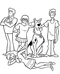 Daphne's new dress size in the latest scooby doo movie has everyone debating what it really means to be overweight. Scooby Doo Characters Picture To Color Topcoloringpages Net