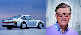Microsoft founder bill gates is a rich man. Bill Gates America S Richest And His Porsche 959 Autofluence