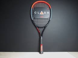 It is used for striking a ball or shuttlecock in games such as squash, tennis, racquetball, rackets, badminton and padel. Wilson Clash 108 Tennis Racket Nick Rivett Sport