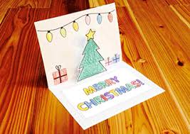 Diy 3d christmas pop up card | how to make christmas greeting card | handmade christmas cards subscribe here : Christmas Card Super Simple