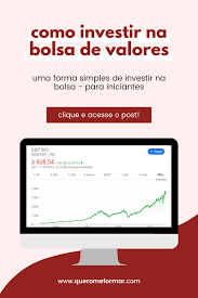 Como Comecar A Investir Na Bolsa De Valores E Com Pouco Dinheiro Como Investir Na Bolsa Bolsa De Valores Como Economizar Dinheiro