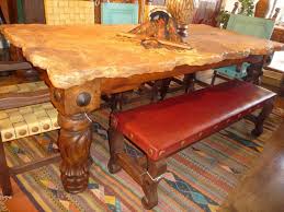 Broken Edge Travertine Table W Mesquite Legs From The Rustic Gallery Diningroom Table Rustic Fu Rustic Dining Room Wood Dining Room Table Wood Dining Room