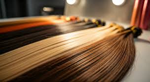 alternative text: Reliable online tools help match perfect hair extension colors accurately