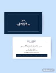 Check spelling or type a new query. 20 Construction Business Card Designs And Examples Psd Ai Examples