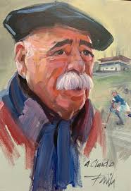 Claudio Menéndez de la Riera, eterno al óleo