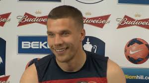 | wife monika puchalski arsenal arsene wags hottest girlfriend place summer caughtoffside wenger signing lukas podolski forward. This Project Lukas Podolski Has Just Sent A Message To Arsenal And Inter Milan