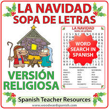 Working with such a device can definitely be of benefit when attempting to unscramble letters to make words. La Navidad Word Search Worksheets Teaching Resources Tpt
