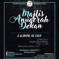 Majlis anugerah dekan fim barisan impress fim mengucapkan tahniah kepada para pelajar fim yang telah berjaya mendapat. Uitm Massa On Twitter The Most Awaited Event Of Every Semester Majlis Anugerah Dekan Is Finally Here Don T Forget To Rsvp Your Attendance Today Mad2017 Https T Co Fomevvvb8p