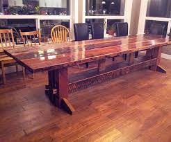14 free diy farmhouse table plans. Harvest Table 18 Steps With Pictures Instructables