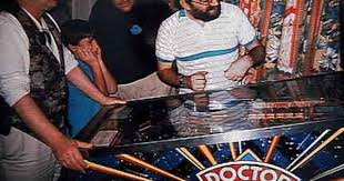 Dr Who Playing Dr Who Pinball Art Pinball Playing Doctor
