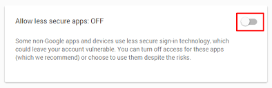 Here is how you can allows access to less secure apps to your google account Faq How To Allow Less Secure Apps On Your Asu Google Account