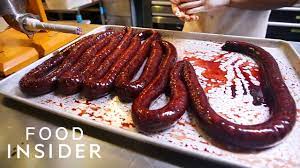 The important things to remember about the idiom how the sausage gets made is that it always refers to unpleasant details (not boring details, unimportant details, etc.) and it always refers to a process. How Korean Blood Sausage Is Made Regional Eats Youtube