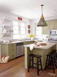 Decorate A Farmhouse Kitchen Kitchens Without Upper Cabinets Cottage Kitchen Cabinets Simple Kitchen Design