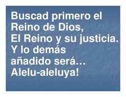 5 Busca Primero El Reino De Dios Modo De Compatibilidad Si tu cumples con dios trabajando en su obra, el mismo te ayuda en tu casa y tus necesidades, en conclusion, primero dios y despues nuestras cosas. 5 busca primero el reino de dios modo