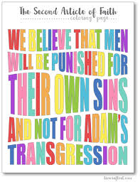 Lds Articles Of Faith Coloring Pages Faith Lds Coloring Pages Coloring Pages