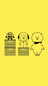 Bt21 Wallpaper Bt21 Wallpaper Chimmy Tata Cooky Rj Mang Shooky Koya Van Tela De Bloqueio Bts Papeis De Parede Bts Bts Desenho