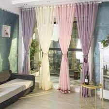 Cortina Surtida De Diferentes Colores De Estilo Europeo Y Americano Para Pantallas De Ventana De Sala De Estar Curtains For Curtains For Living Roomcurtain Styles Aliexpress