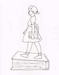 These alphabet coloring sheets will help little ones identify uppercase and lowercase versions of each letter. Ruby Bridges Goes To School By Ruby Bridges Coloring Page It S Coloring Home