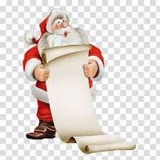 Santa Claus Holding List Illustration Santa Claus Reading Transparent Background Png Clipart Hiclipart Nicholas and various other seasonal folk heroes. santa claus holding list illustration