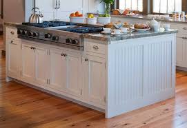 kitchen island with stove