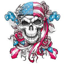 84 tête de mort image gratuite. T Shirt Pour Femme Motif Tete De Mort Bandana Drpeau Usa