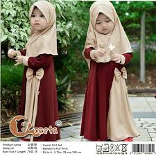 Tak heran butik busana muslim branded lekat menjadi brand image ranti. Hcl Dress Livo Bergo Dress Muslim Anak Perempuan Gamis Anak Terbaru Baju Muslim Anak Shopee Indonesia