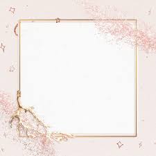 Download Premium Illustration Of Sparkly Frame Psd On Glitter Pink Glitter Frame Pink Background Pink Frames