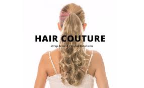 Ponytails aren't just practical for keeping your hair out of your face, they can be great fashion statements as well. Amazon Com Hair Couture Avanti Ponytail Extension Synthetic Long Hair Wrap Around Binding Natural Looking Wavy Curly Hairpiece For Women Spt Pass Mb9 Beauty