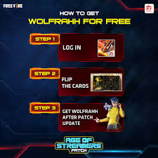 Ігри та ігрові приставки » герої ігор. Get Wolfrahh For Free Play In The Age Garena Free Fire Facebook