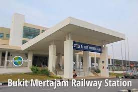 The bukit tengah station (malay: Bukit Mertajam Railway Station