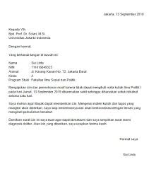 Puskesmas kranggan kabupaten temanggung surat keterangan sakit. Contoh Surat Izin Sekolah Kuliah Dan Kerja Plus Gambar