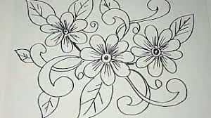 Sketsa batik cara dan menggambar batik mudah paling sketsa motif batik tulis bunga kladez sekretov. 30 Trend Terbaru Sketsa Batik Bunga Simple Berwarna Asiabateav