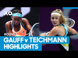 Coco gauff defeated venus williams in the first round of the australian open, a rematch of gauff's grand slam debut at wimbledon last year. Coco Gauff Vs Jil Teichmann Match Highlights 1r Australian Open 2021