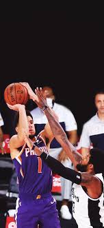 Devin armani booker (born october 30, 1996) is an american professional basketball player for the phoenix suns of the national basketball association (nba). New Booker Lock Screen Pic Nba Pictures Booker Nba Nba Wallpapers