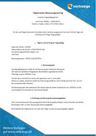 Check spelling or type a new query. Muster Vertrag Tagesmutter Vertraege De