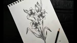 There are many ways to admire beautiful flowers that go beyond simply setting them in a vase. How To Draw Flower Bunch Easily Step By Step Video Youtube