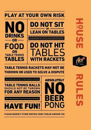 Don't forget to grab some water between the rounds! Framed Zieglerworld Personalized 10 Simple Table Tennis Ping Pong House Rules Sports Outdoors Sports Fitness Rapidinfrastruktur Com