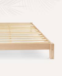 Natural Wood Frame Birch Natural Organic Mattress