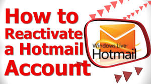 Maybe you would like to learn more about one of these? How To Reactivate A Hotmail Account Youtube