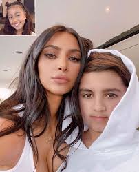 Kim Kardashian Shares Texts from Mason Warning North Not to Go Live