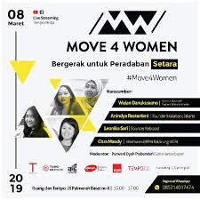 Hari perempuan internasional adalah hari libur musim semi dan penuh kehangatan! Hari Perempuan Internasional Bergerak Untuk Peradaban Setara Creativelab Tempo Co
