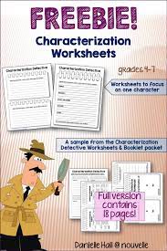 Freebieslovefeedback Students Are Hot On The Trail For Examples Of Direct Middle School Reading Indirect Characterization Direct And Indirect Characterization