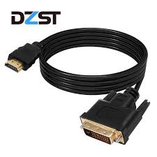Dzlst Hdmi Male To Dvi 24 1 Dvi D Male Adapter Video Cable Gold Plated 1080p 1m High Speed For Hdtv Plasma Dvd Projector Laptop Review Video Cable Dvd Projector Hdmi
