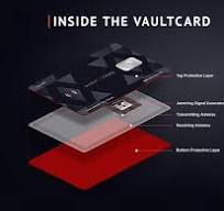 VAULTCARD - RFID Blocking & Jamming Credit & Debit Card Protection for  Wallet and Passport - Superior NFC Anti-Theft, Patented Multi-Card Defense
