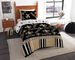 New orleans saints tattoo plush blanket throw. Nfl New Orleans Saints Bed In Bag Set Walmart Com Walmart Com